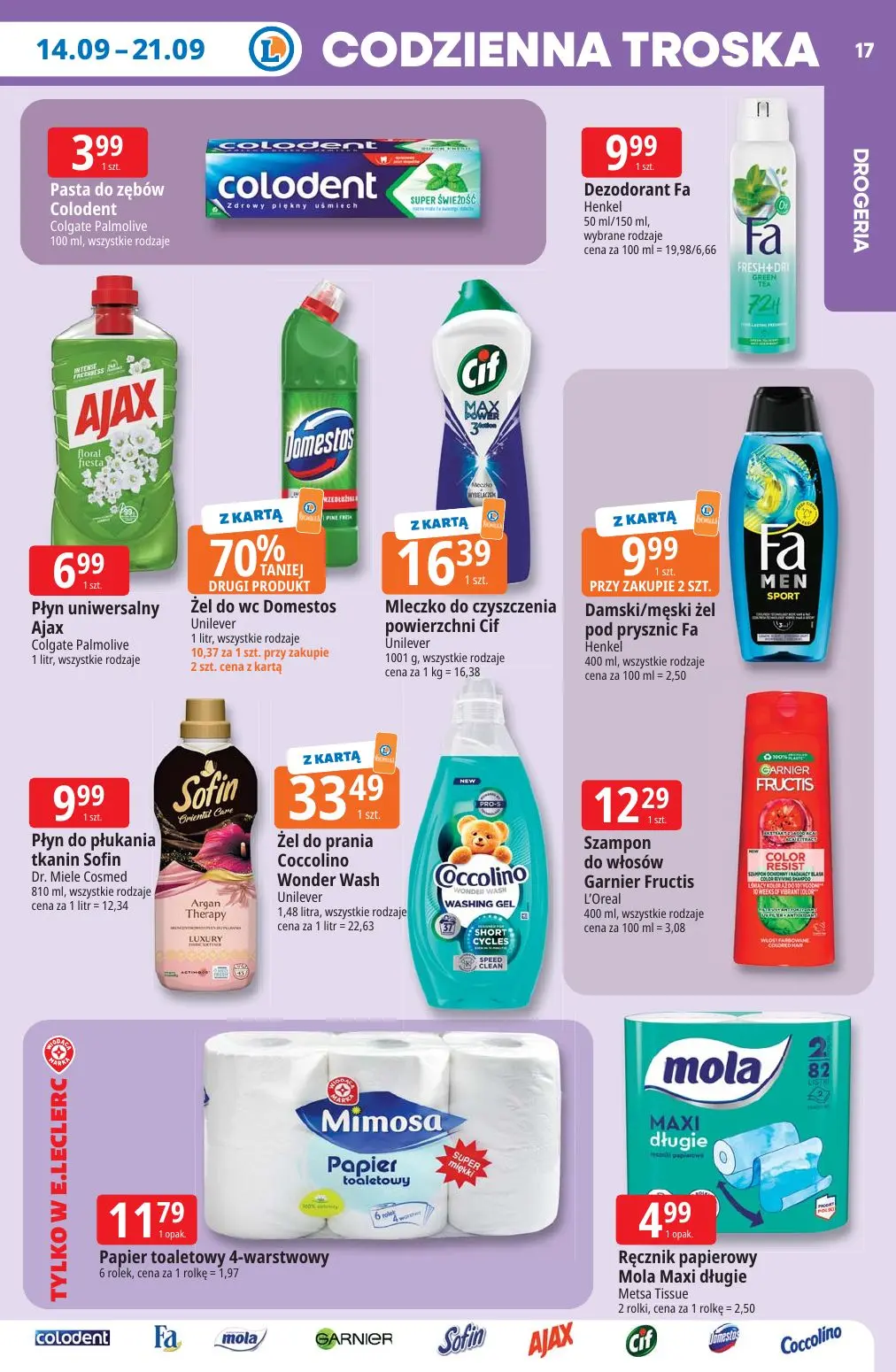 gazetka promocyjna E.Leclerc Tanio to tu! - Strona 17