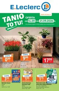 Gazetka promocyjna E.Leclerc, ważna od 2026-09-14 do 2026-09-21.