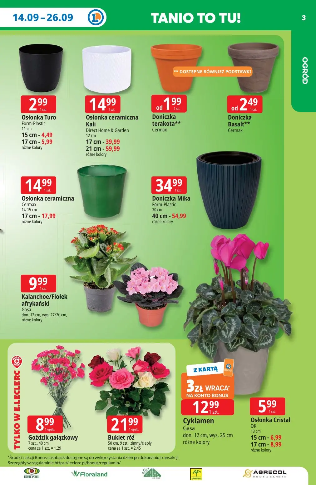 gazetka promocyjna E.Leclerc Tanio to tu! (oferta rozszerzona) - Strona 3