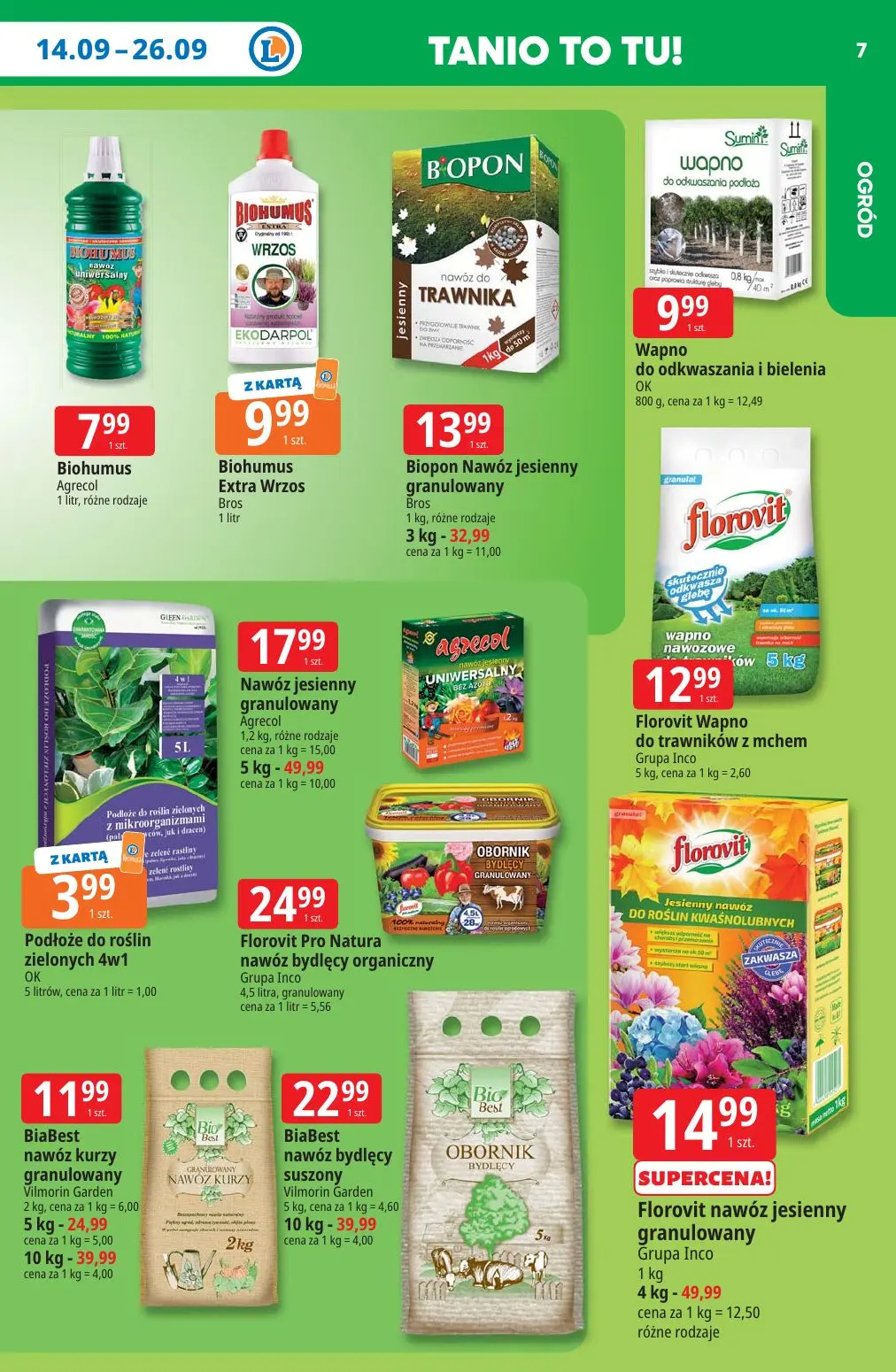 gazetka promocyjna E.Leclerc Tanio to tu! (oferta rozszerzona) - Strona 7