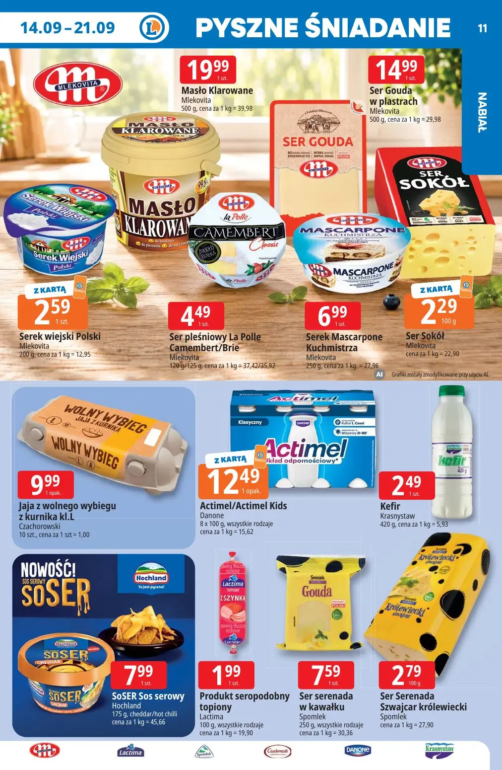 gazetka promocyjna E.Leclerc Tanio to tu! (oferta rozszerzona) - Strona 11