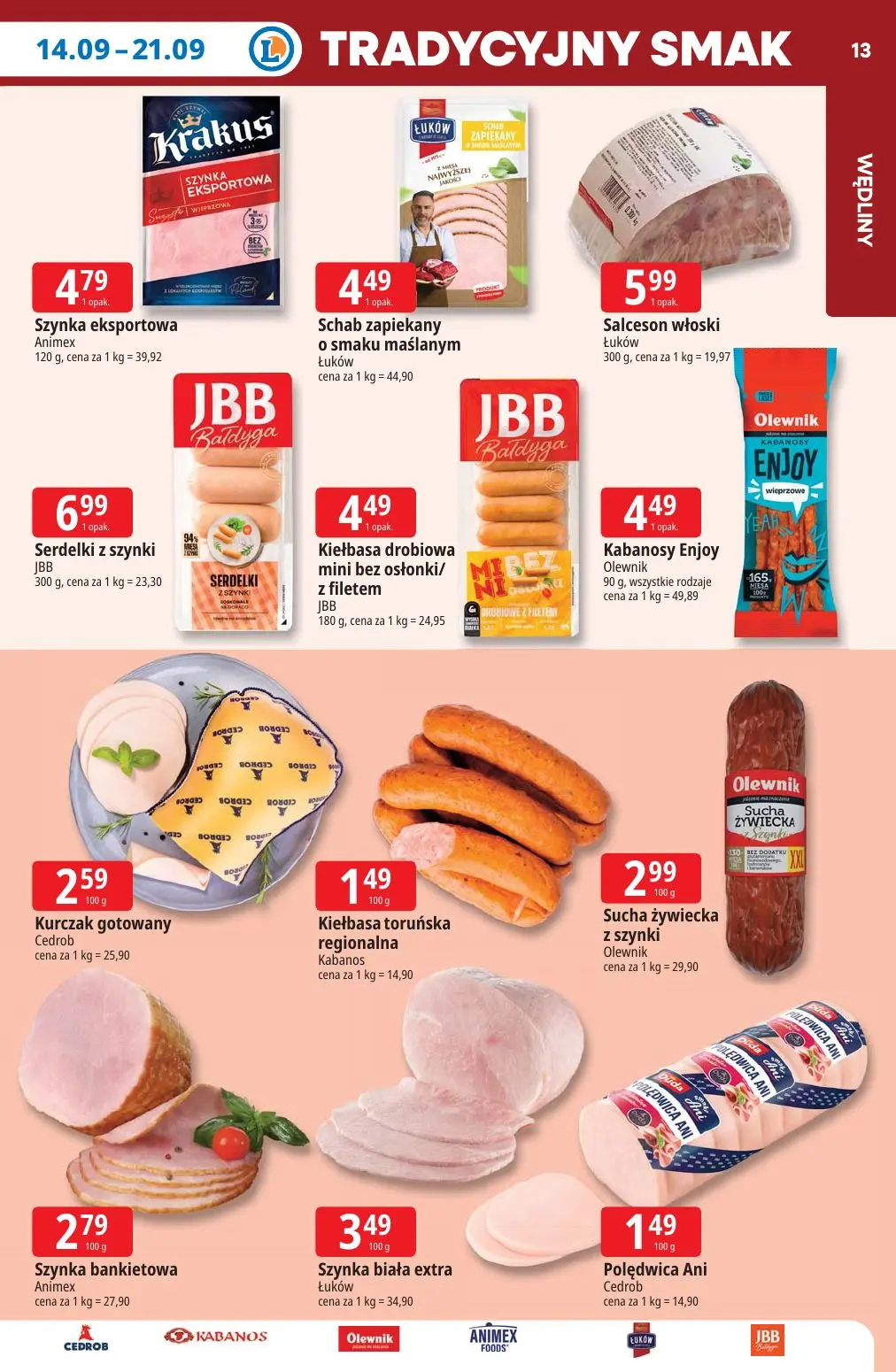 gazetka promocyjna E.Leclerc Tanio to tu! (oferta rozszerzona) - Strona 13