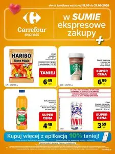 Gazetka promocyjna Carrefour Express, ważna od 2026-09-15 do 2026-09-21.