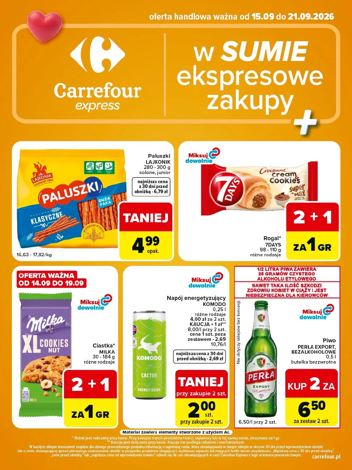 gazetka promocyjna Carrefour Express W sumie ekspresowe zakupy - Strona 2