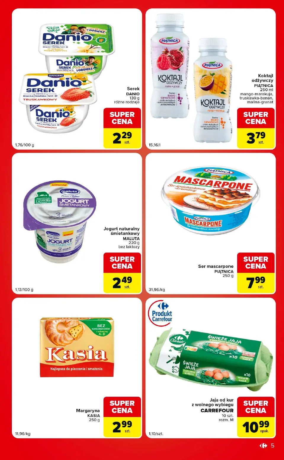 gazetka promocyjna Carrefour Market W sumie ekspresowe zakupy - Strona 5