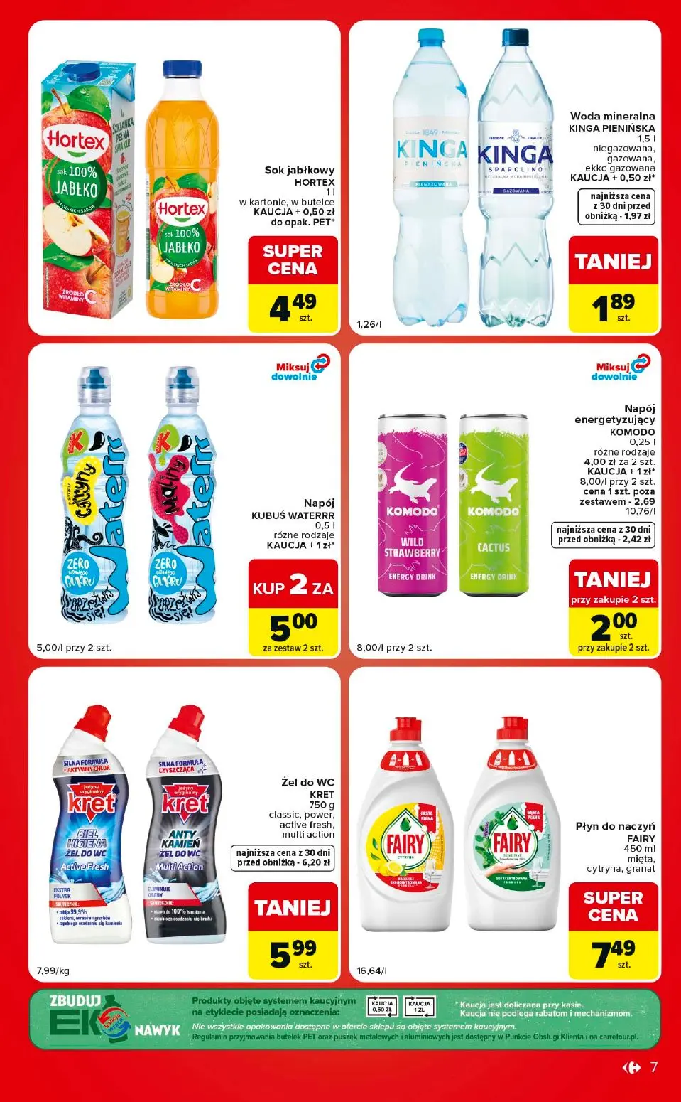 gazetka promocyjna Carrefour Market W sumie ekspresowe zakupy - Strona 7