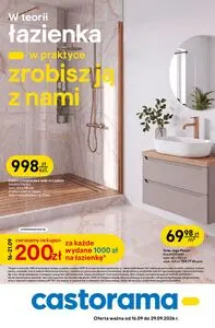 Gazetka promocyjna castorama, ważna od 2026-09-16 do 2026-09-21.