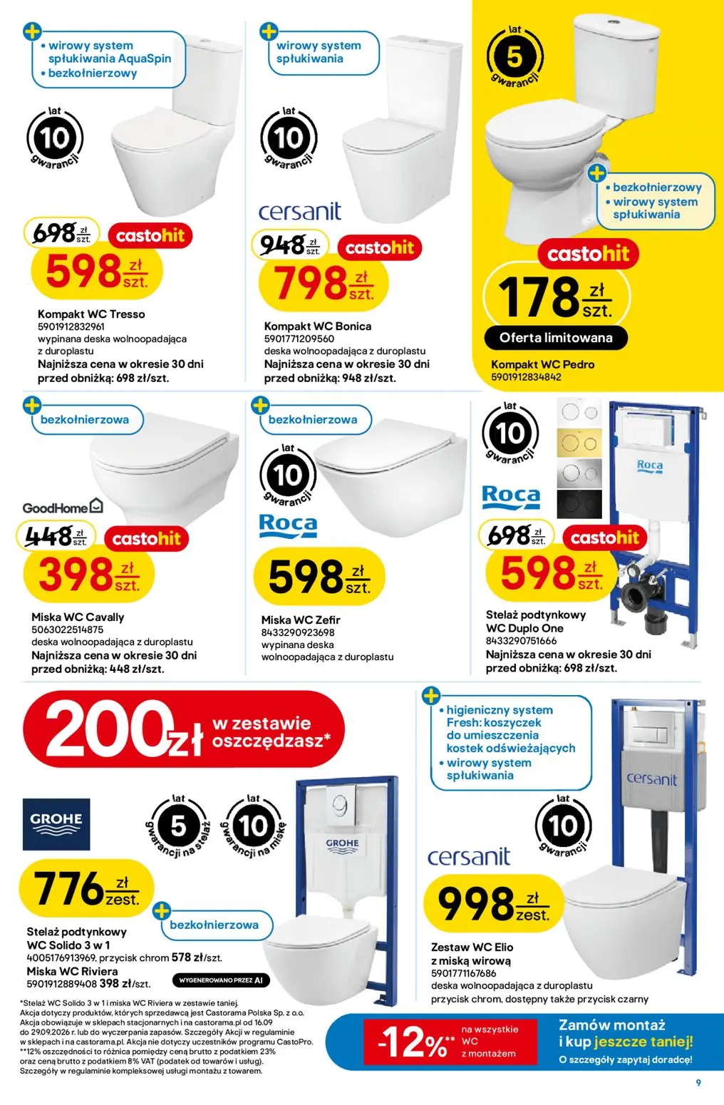 gazetka promocyjna castorama  - Strona 9