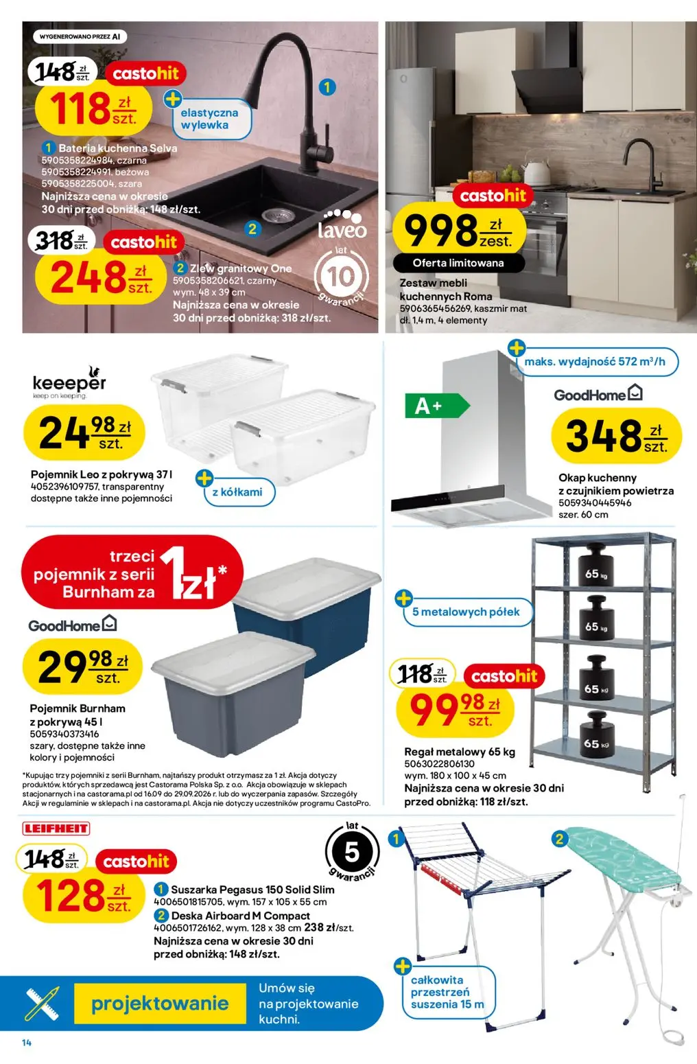 gazetka promocyjna castorama  - Strona 14