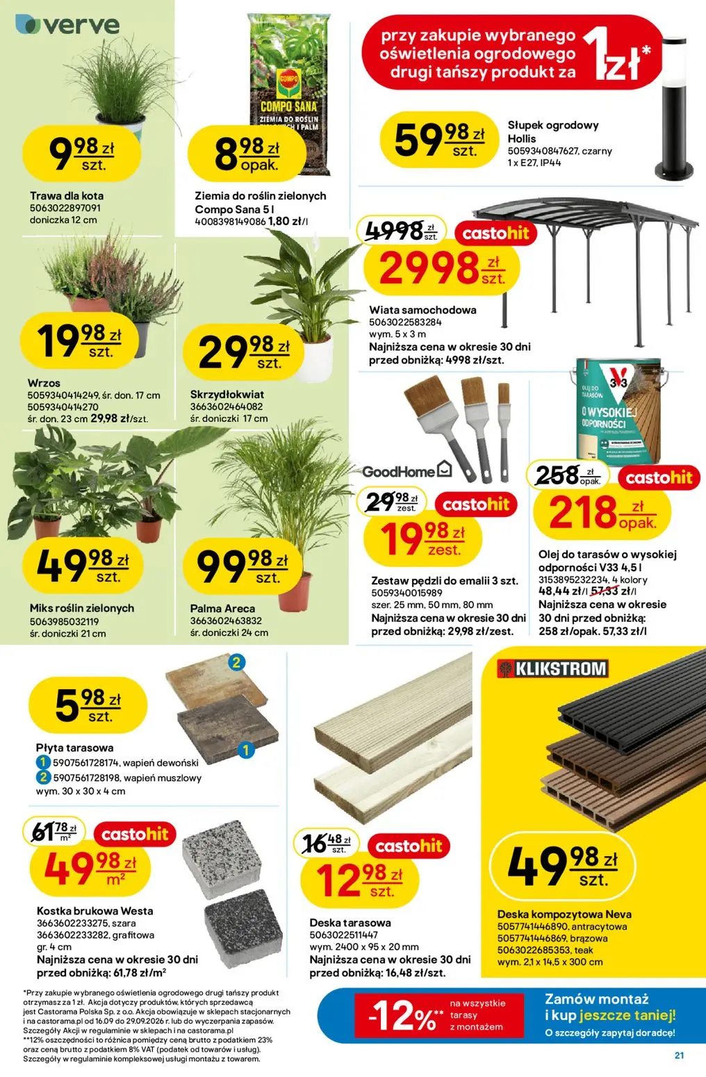 gazetka promocyjna castorama  - Strona 21
