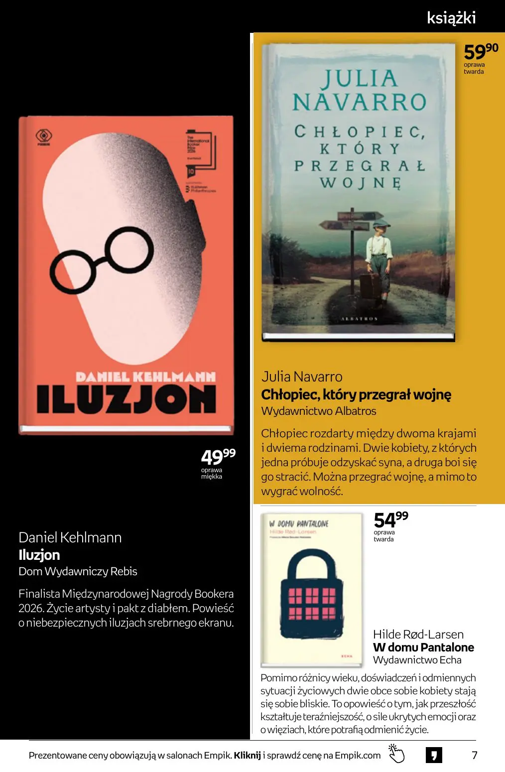 gazetka promocyjna Empik Tom kultury - Strona 7
