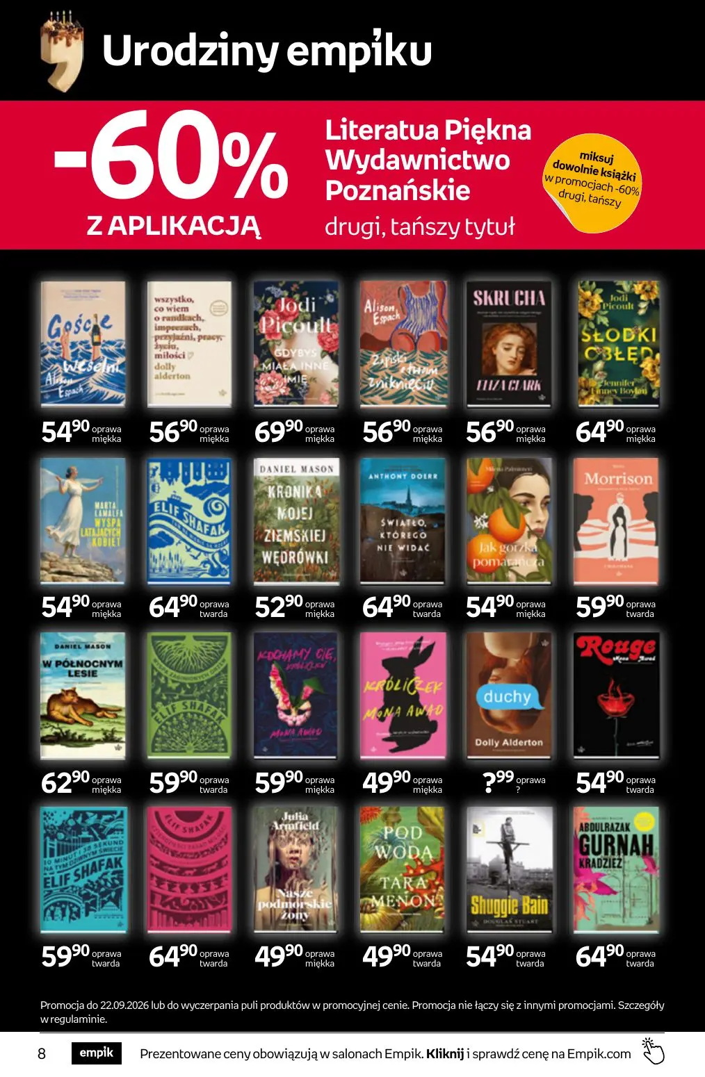 gazetka promocyjna Empik Tom kultury - Strona 8