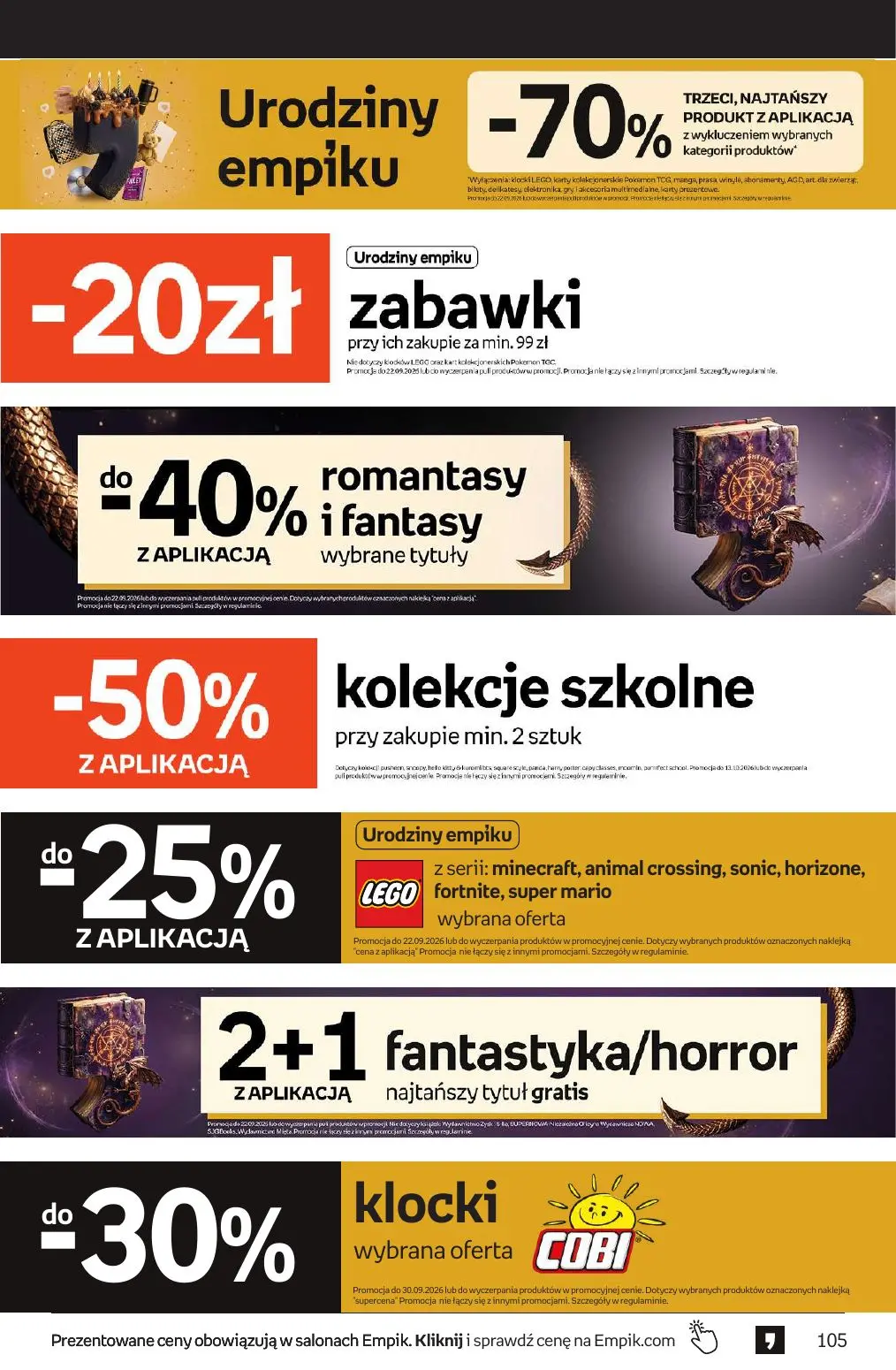gazetka promocyjna Empik Tom kultury - Strona 105