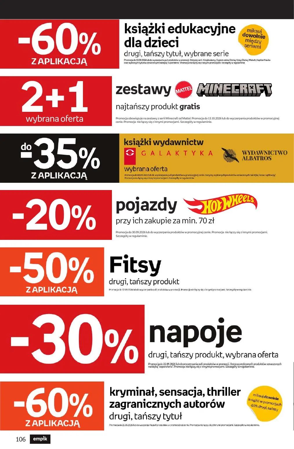 gazetka promocyjna Empik Tom kultury - Strona 106