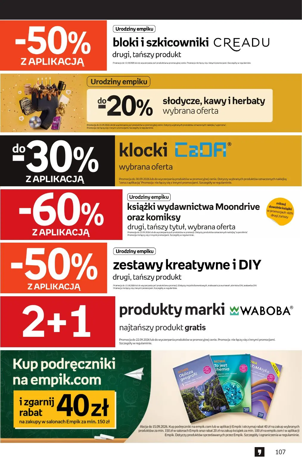 gazetka promocyjna Empik Tom kultury - Strona 107