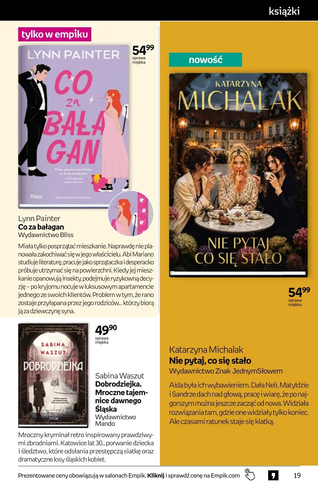 gazetka promocyjna Empik Tom kultury - Strona 19