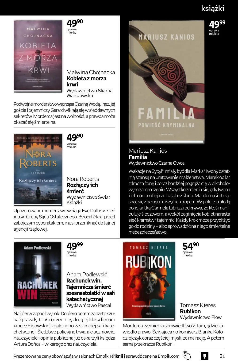 gazetka promocyjna Empik Tom kultury - Strona 21