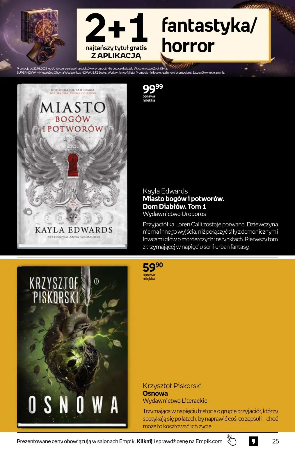 gazetka promocyjna Empik Tom kultury - Strona 25