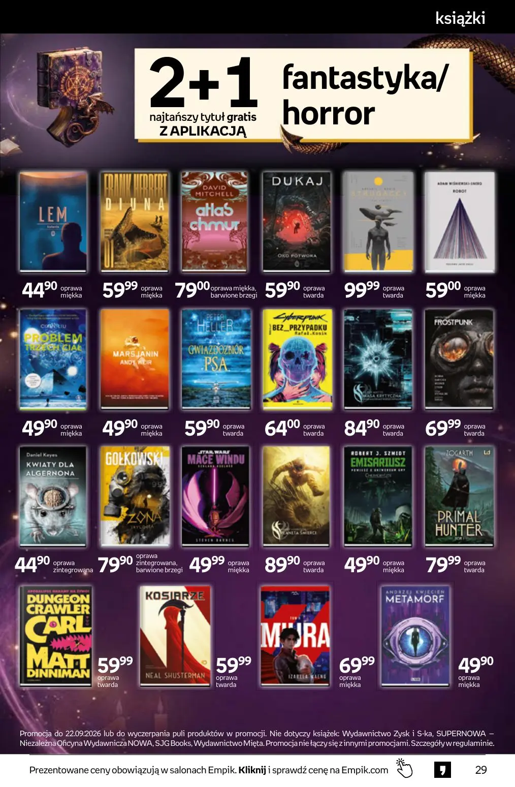 gazetka promocyjna Empik Tom kultury - Strona 29