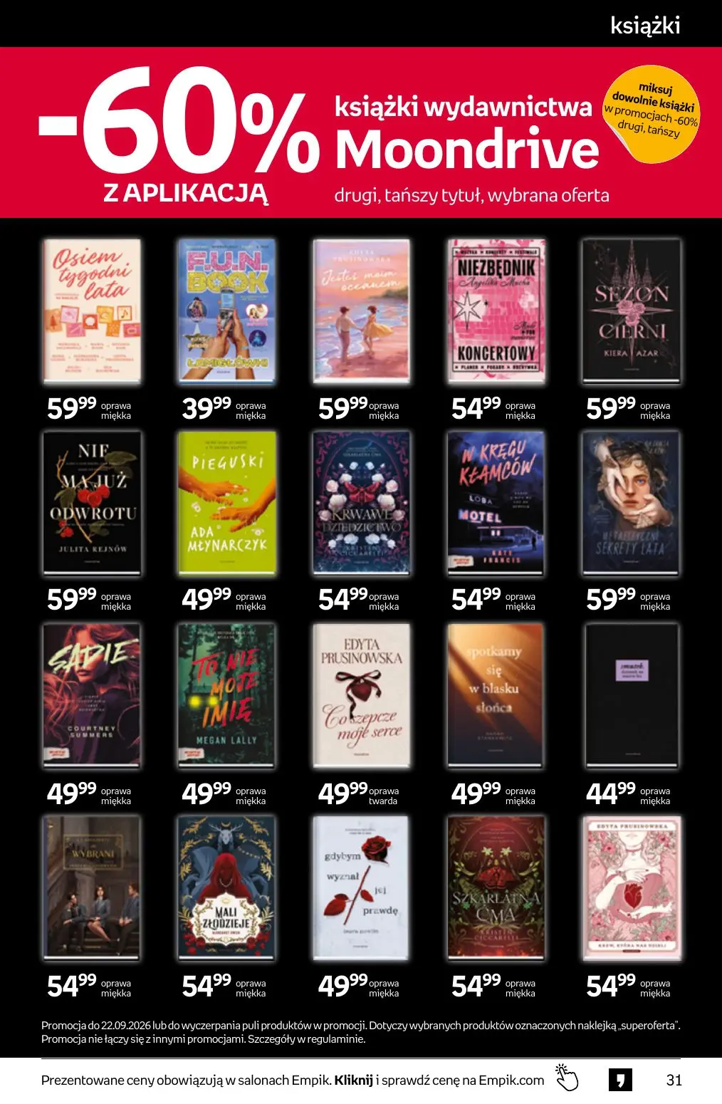 gazetka promocyjna Empik Tom kultury - Strona 31