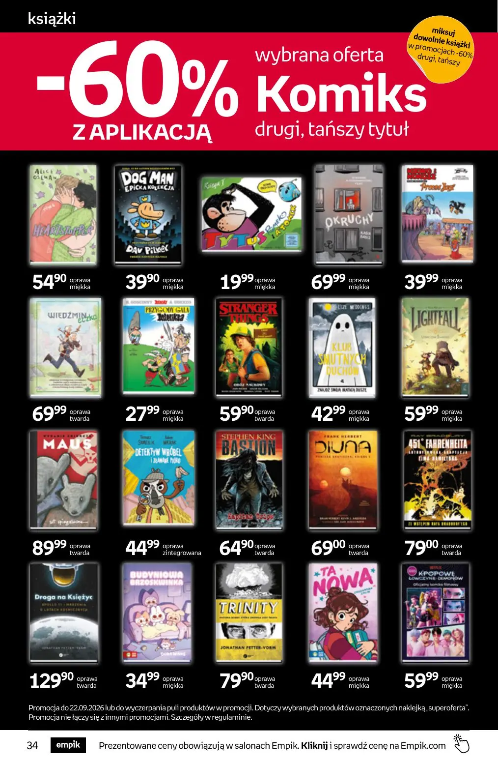 gazetka promocyjna Empik Tom kultury - Strona 34