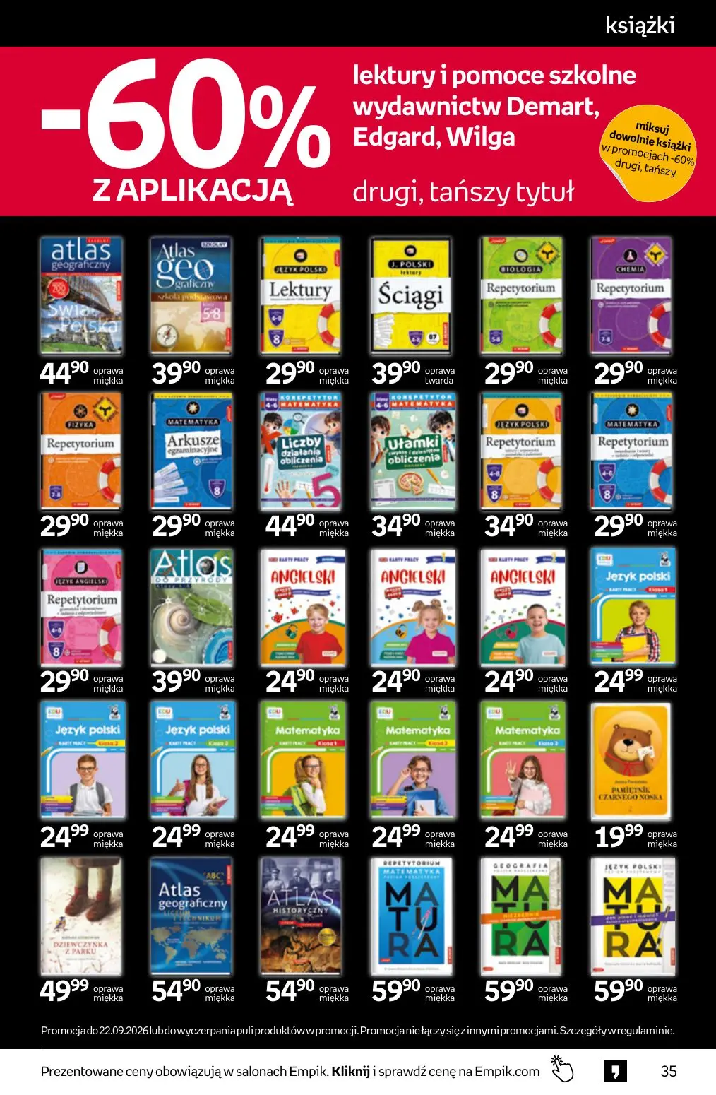 gazetka promocyjna Empik Tom kultury - Strona 35