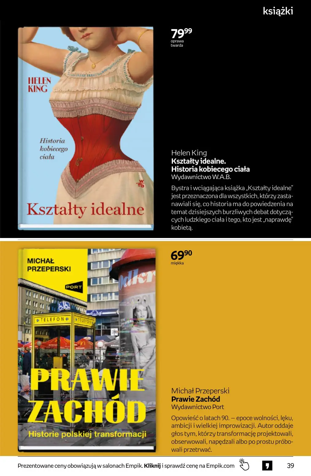 gazetka promocyjna Empik Tom kultury - Strona 39