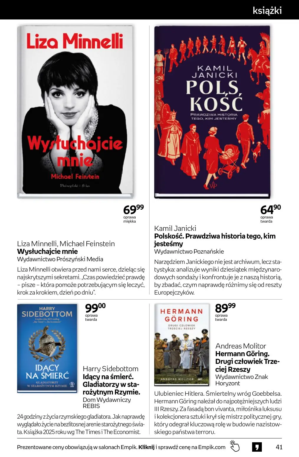 gazetka promocyjna Empik Tom kultury - Strona 41