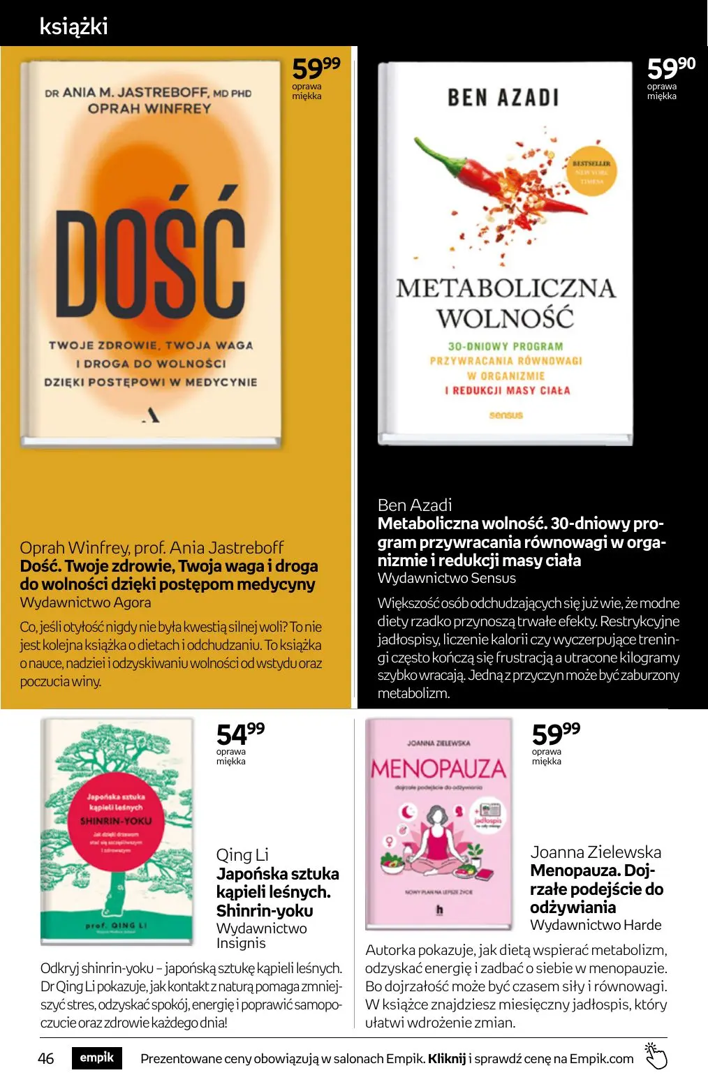 gazetka promocyjna Empik Tom kultury - Strona 46