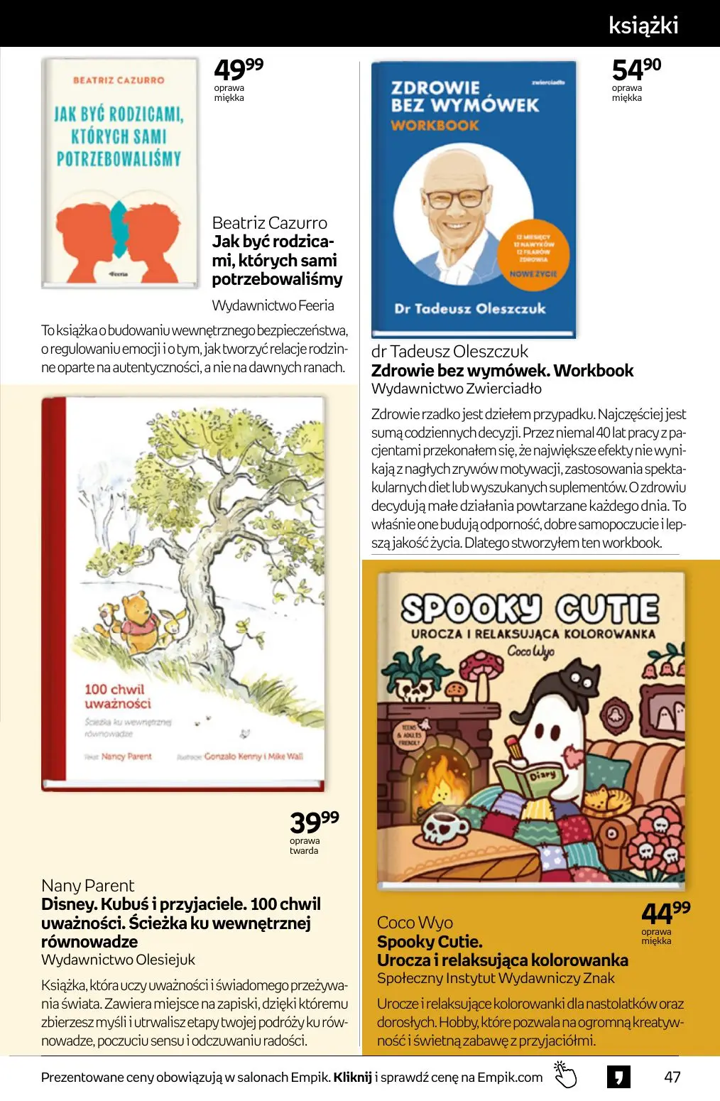 gazetka promocyjna Empik Tom kultury - Strona 47
