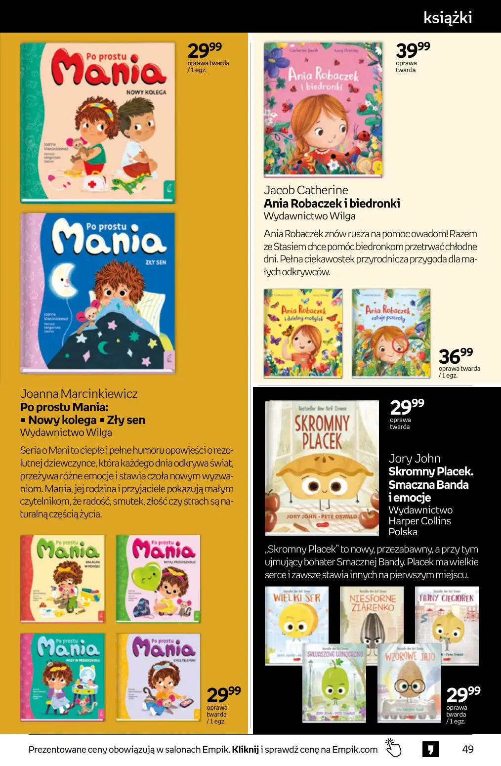 gazetka promocyjna Empik Tom kultury - Strona 49