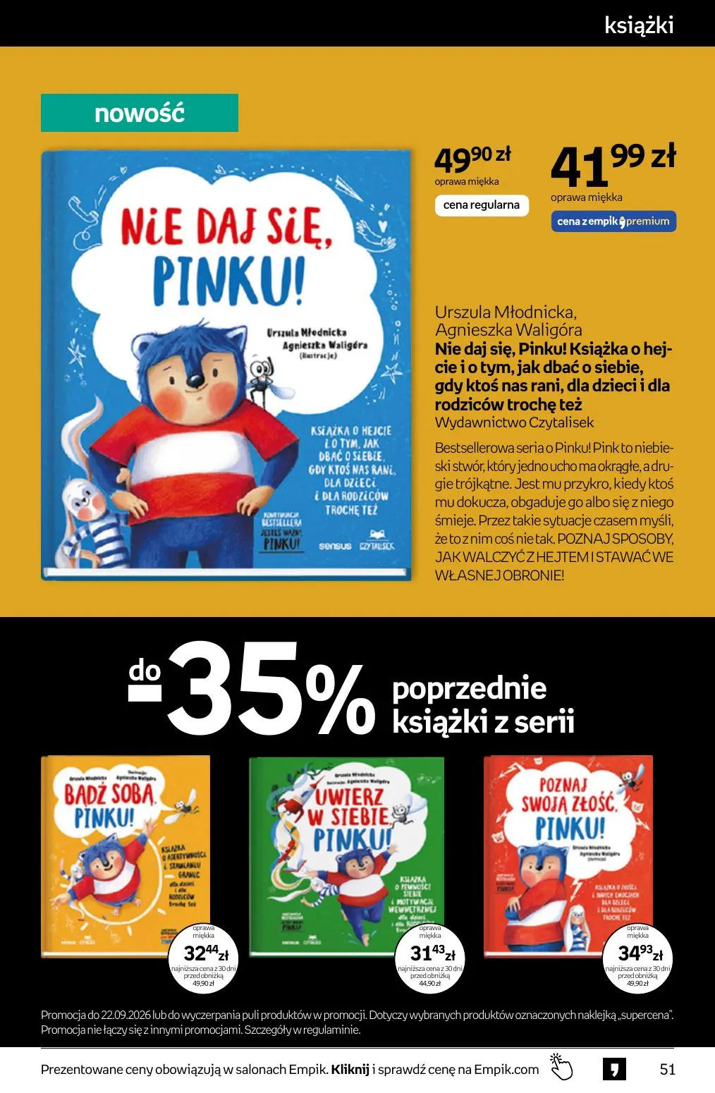 gazetka promocyjna Empik Tom kultury - Strona 51
