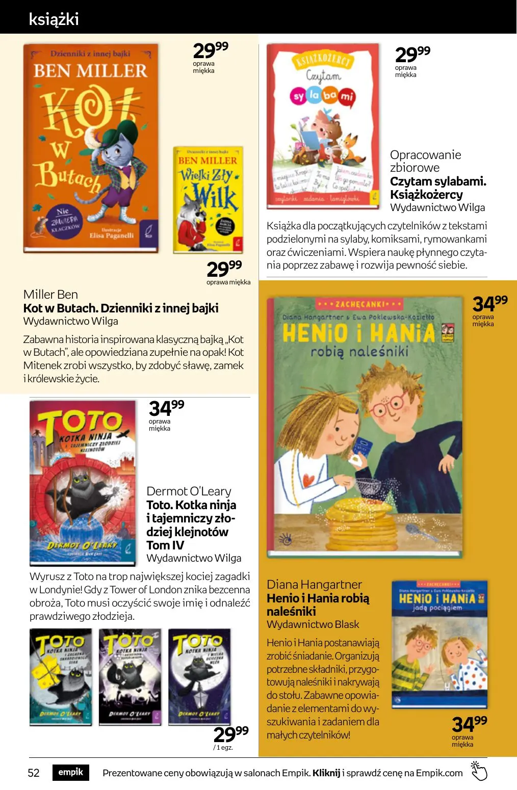 gazetka promocyjna Empik Tom kultury - Strona 52