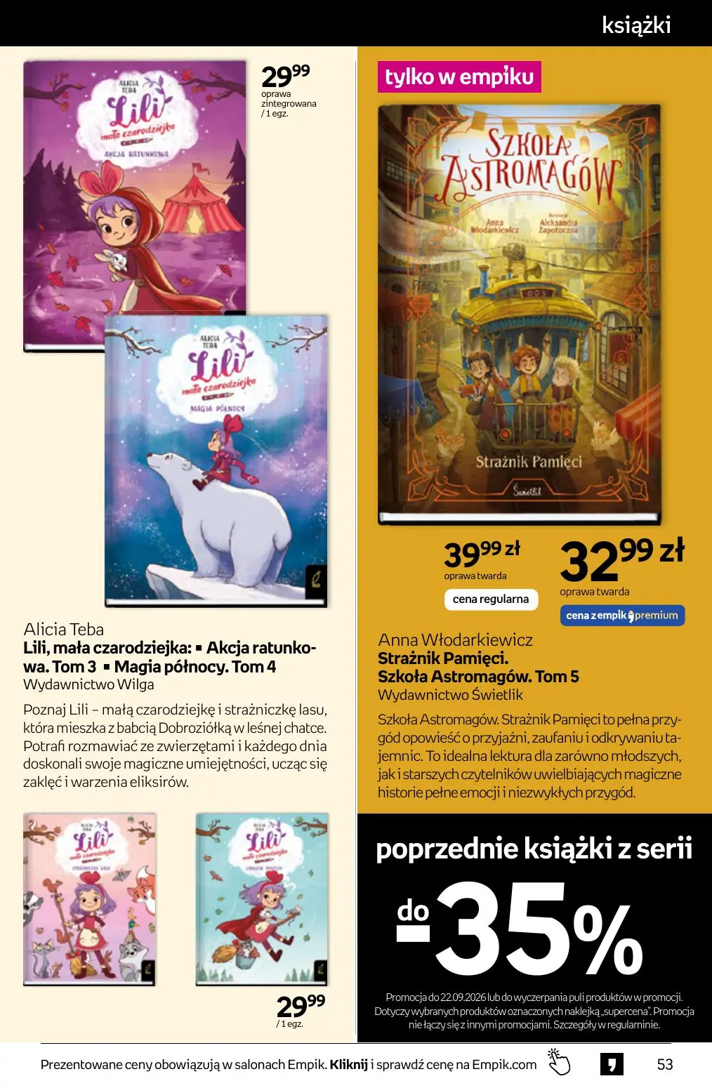 gazetka promocyjna Empik Tom kultury - Strona 53