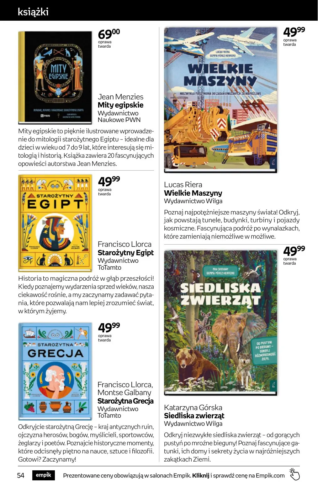 gazetka promocyjna Empik Tom kultury - Strona 54