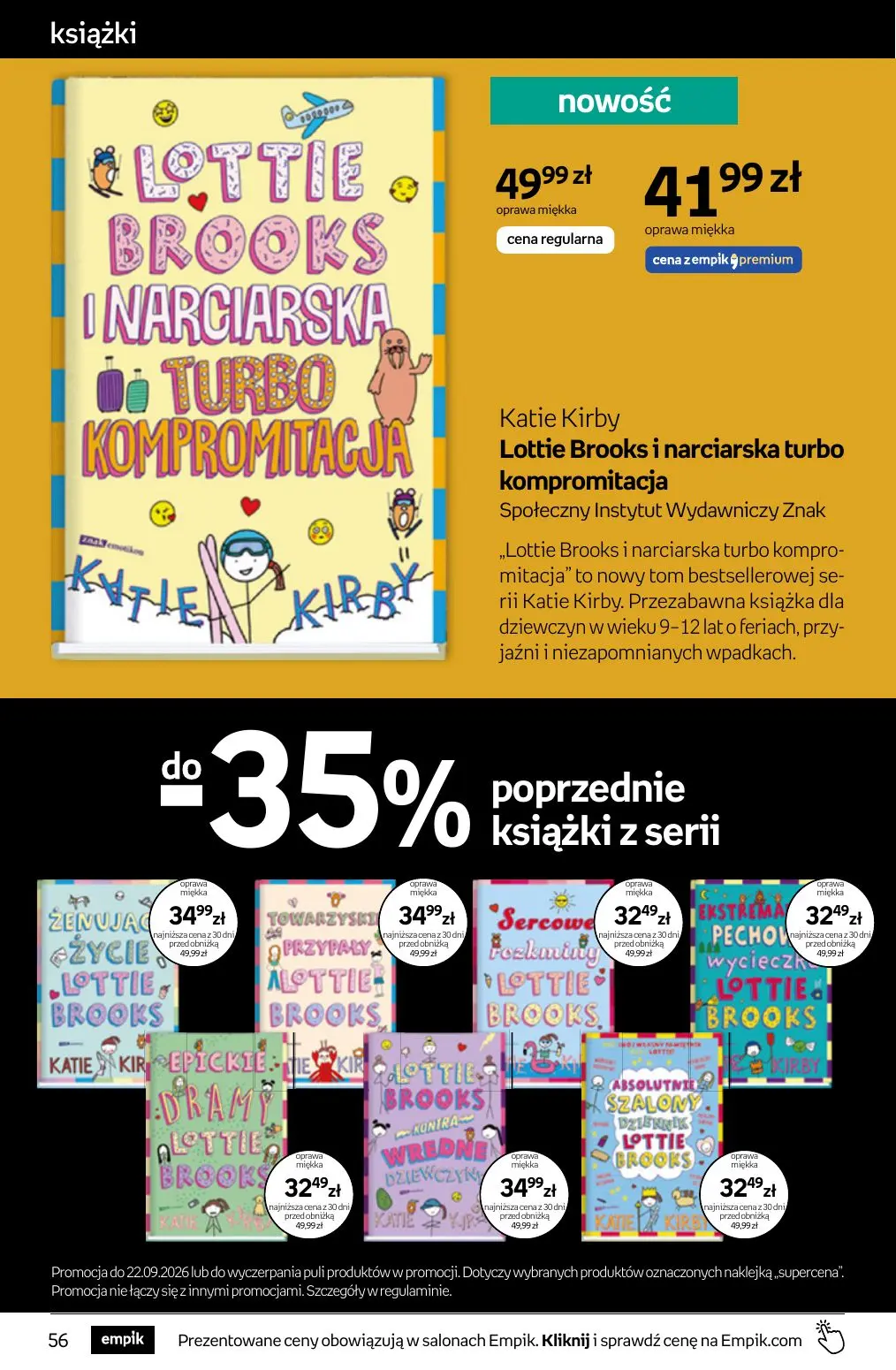gazetka promocyjna Empik Tom kultury - Strona 56