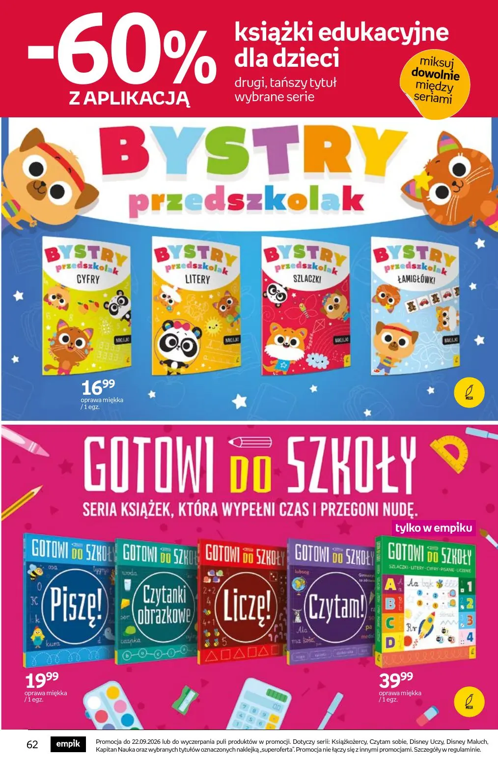 gazetka promocyjna Empik Tom kultury - Strona 62