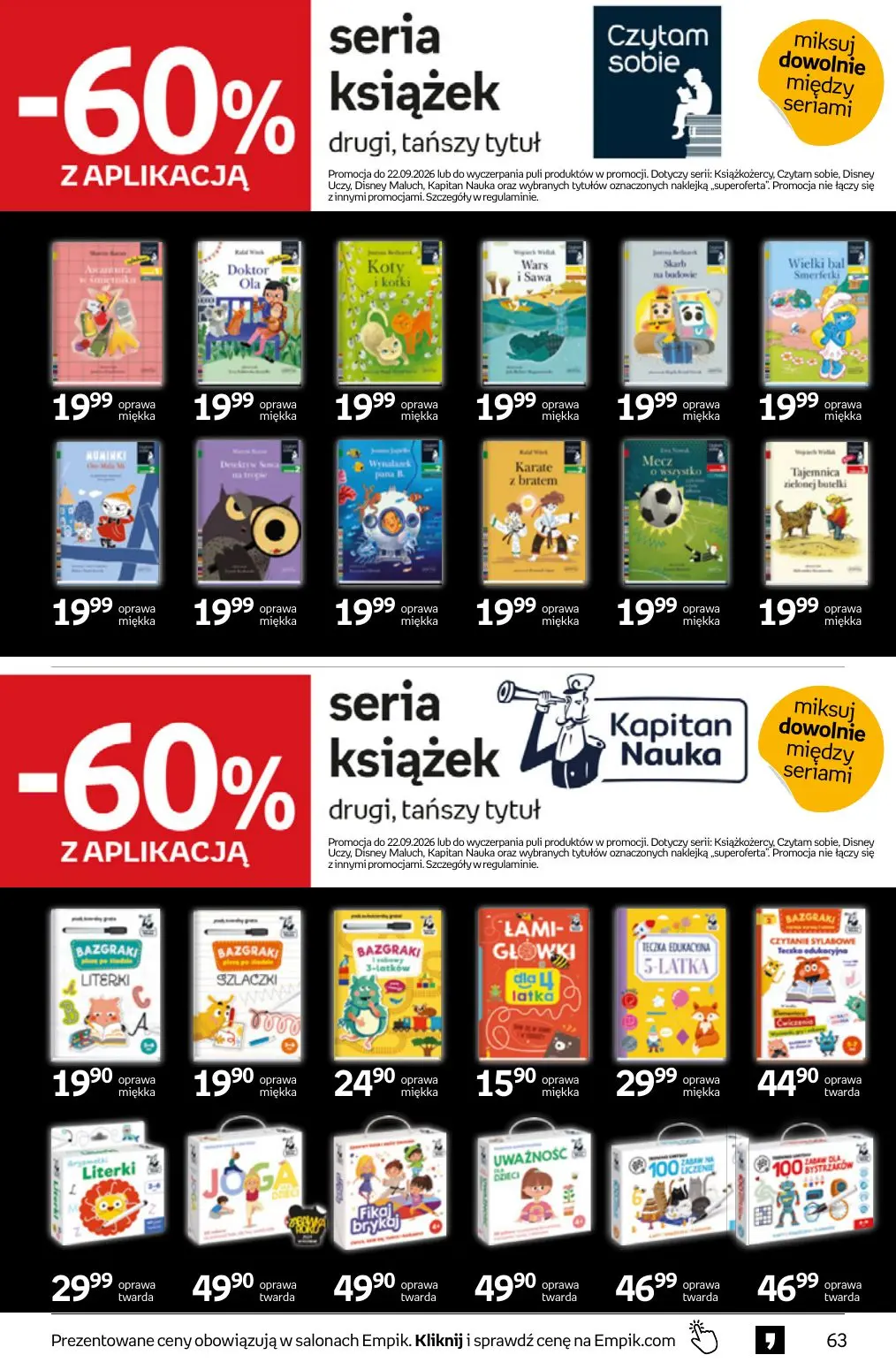 gazetka promocyjna Empik Tom kultury - Strona 63