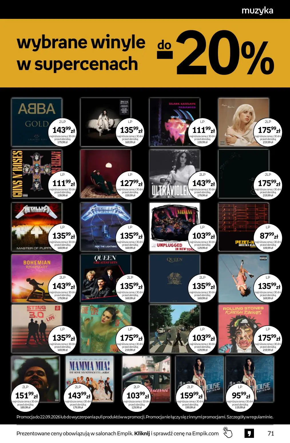 gazetka promocyjna Empik Tom kultury - Strona 71