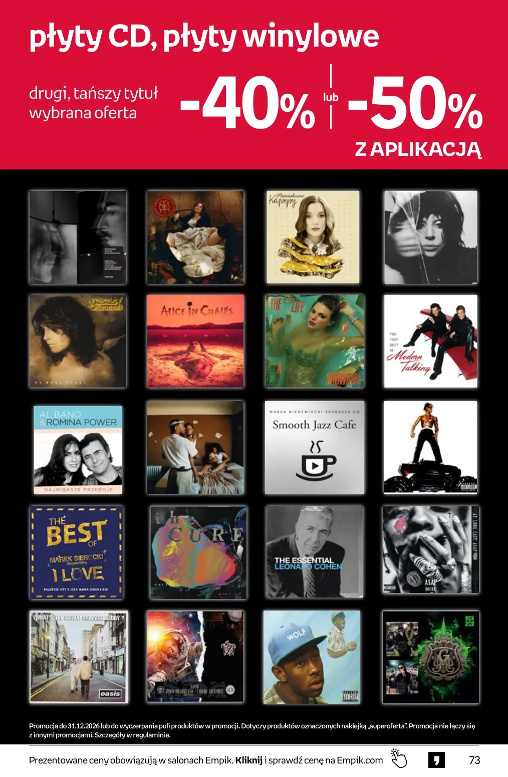 gazetka promocyjna Empik Tom kultury - Strona 73