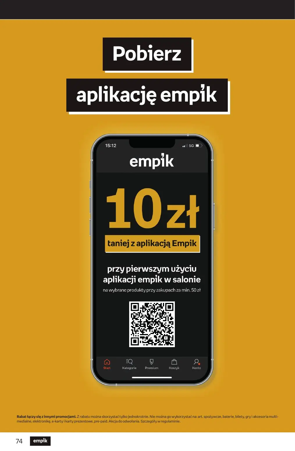 gazetka promocyjna Empik Tom kultury - Strona 74