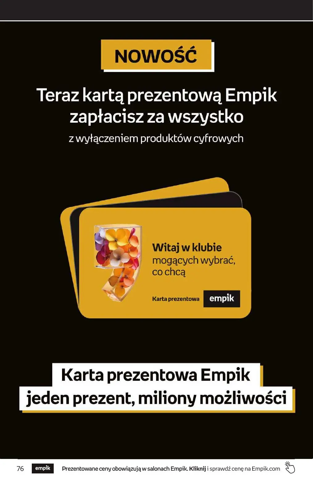 gazetka promocyjna Empik Tom kultury - Strona 76