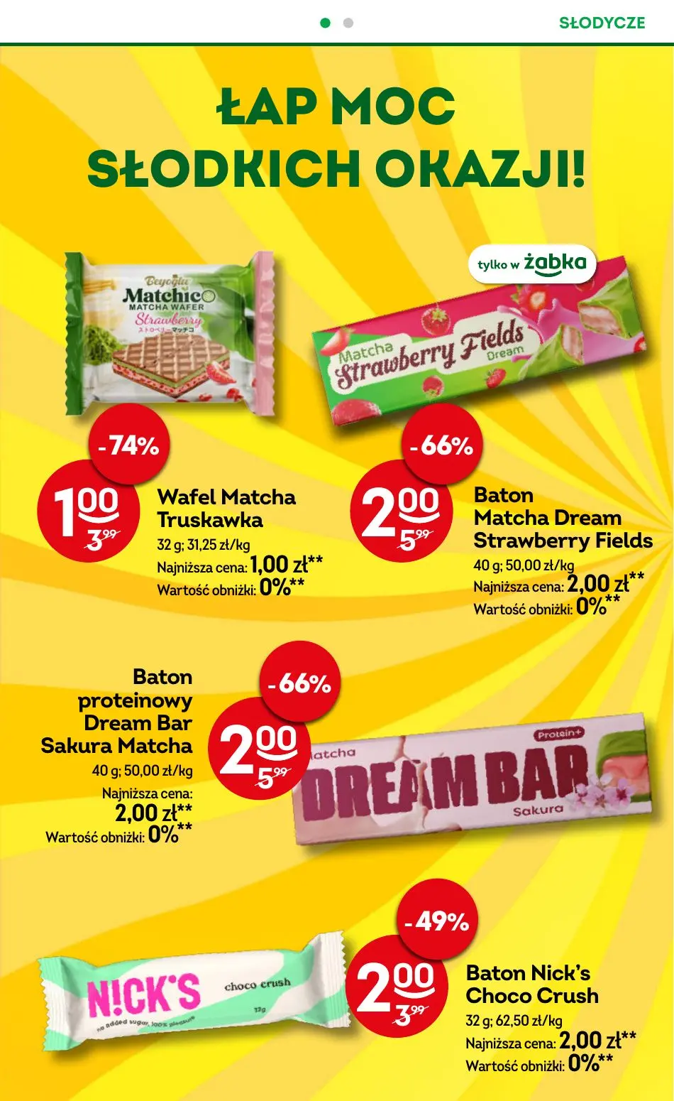 gazetka promocyjna Żabka  - Strona 74