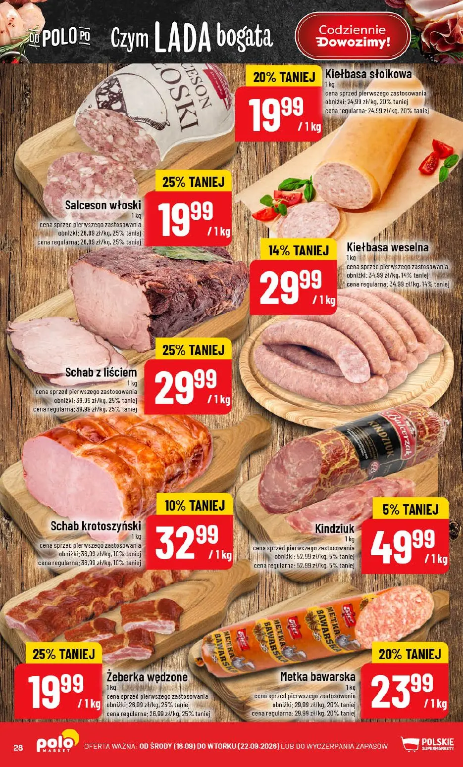 gazetka promocyjna POLOmarket Czym lada bogata! - Strona 28