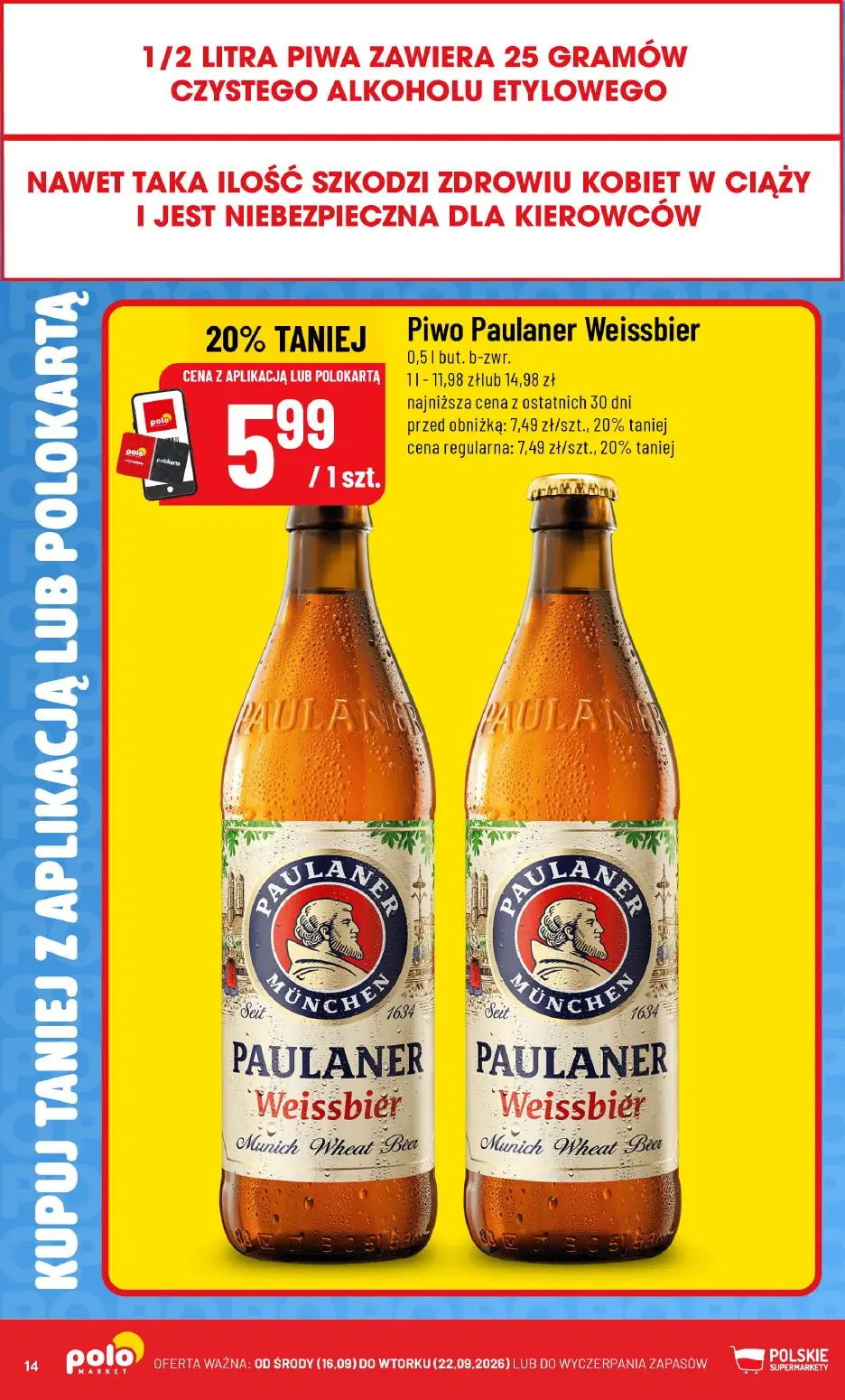 gazetka promocyjna POLOmarket TANIEJ z aplikacją! - Strona 14