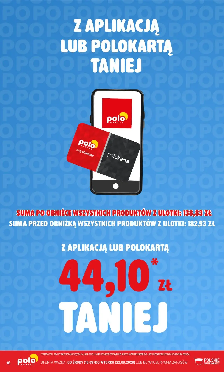 gazetka promocyjna POLOmarket TANIEJ z aplikacją! - Strona 16