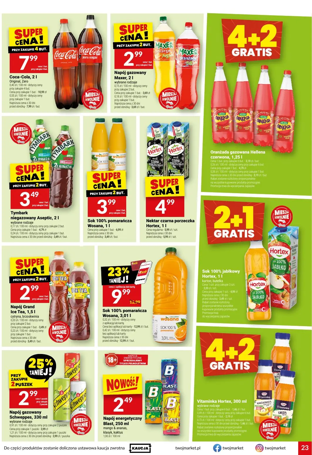 gazetka promocyjna Twój Market  - Strona 23