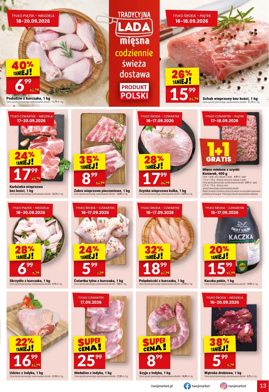 gazetka promocyjna Twój Market  - Strona 13