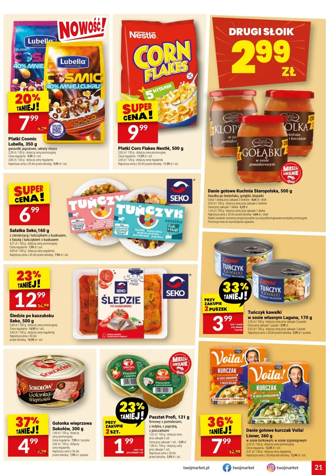 gazetka promocyjna Twój Market  - Strona 21
