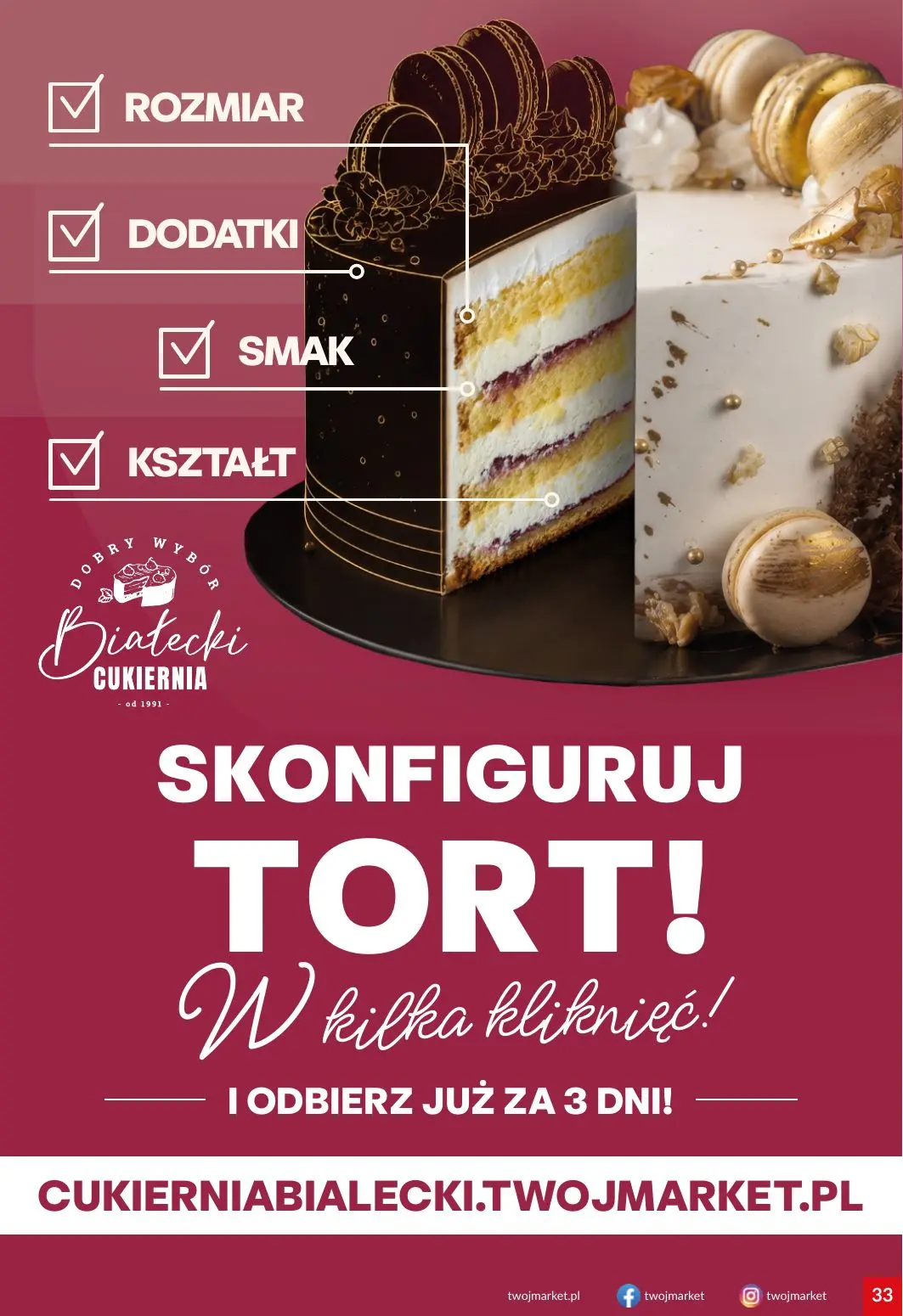 gazetka promocyjna Twój Market  - Strona 33